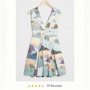 NWT Anthro silk dress